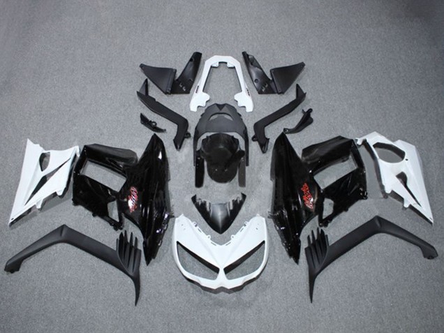 Blanc Noir Brillant Rouge Ninja Carénage Moto Kawasaki Z1000SX 2010-2016