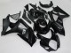 Noir Brillant Noir Mat Blanc Carénage Moto Suzuki GSXR 1000 2007-2008