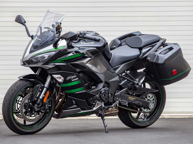 Noir Vert Doubler Ninja Carénage Moto Kawasaki Z1000SX 2020-2025