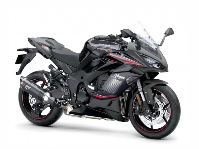 Noir Argent Ninja Carénage Moto Kawasaki Z1000SX 2020-2025