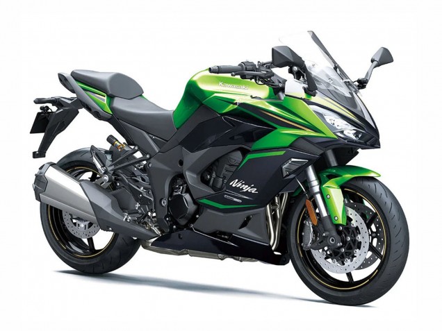 Noir Vert Ninja Carénage Moto Kawasaki Z1000SX 2020-2025