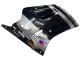 Noir Brillant Gris Elf Touch4 Bridgestone Carénage Moto Kawasaki ZXR250 1989-1990