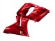 Rouge Noir Flamme Carénage Moto Kawasaki ZZR600 1998-2003