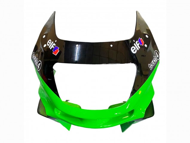 Vert Noir Monstre Elf Carénage Moto Kawasaki ZZR600 1998-2003