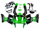 Vert Noir Monstre Elf Carénage Moto Kawasaki ZZR600 1998-2003