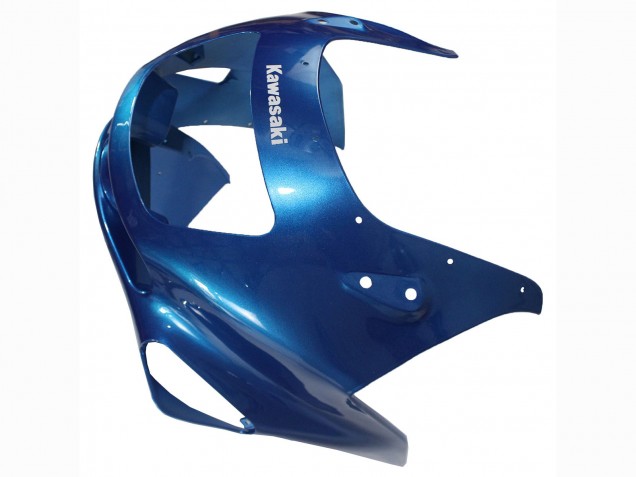 Bleu Argent Noir Carénage Moto Kawasaki ZZR600 1998-2003