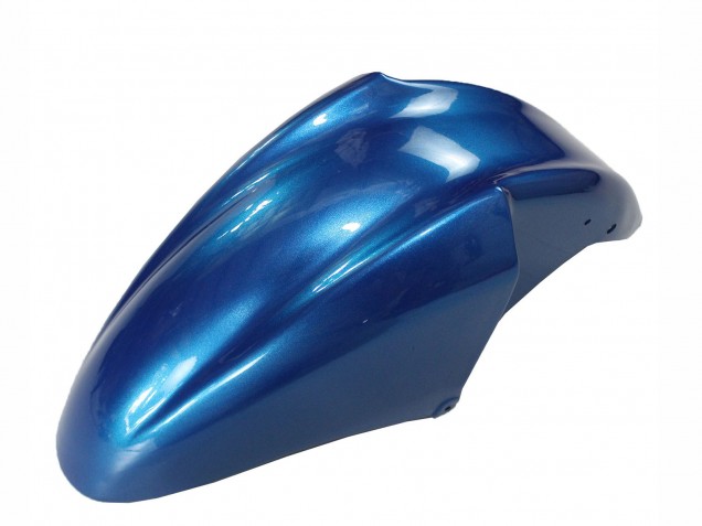 Bleu Argent Noir Carénage Moto Kawasaki ZZR600 1998-2003