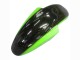 Vert Noir Brillant Flamme Carénage Moto Kawasaki ZZR600 1998-2003