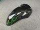 Noir Brillant Vert Flamme Carénage Moto Kawasaki ZZR1100 1993-2003