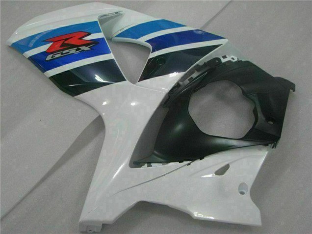 Blanc Bleu Noir Complet Carénage Moto Suzuki GSXR 1000 2009-2016