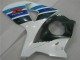 Blanc Bleu Noir Complet Carénage Moto Suzuki GSXR 1000 2009-2016