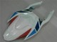 Blanc Bleu Noir Complet Carénage Moto Suzuki GSXR 1000 2009-2016