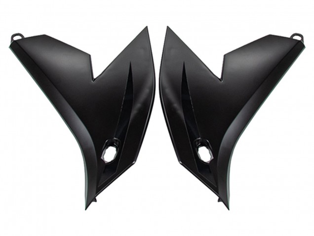 Noir Mat Carénage Moto Kawasaki Versys 650 2022-2025