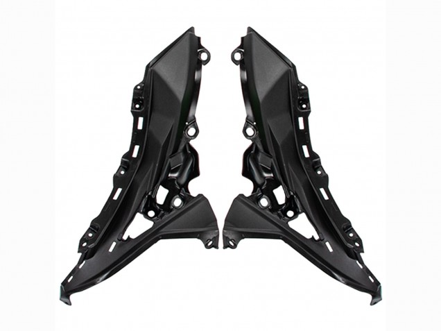 Noir Mat Carénage Moto Kawasaki Versys 650 2022-2025