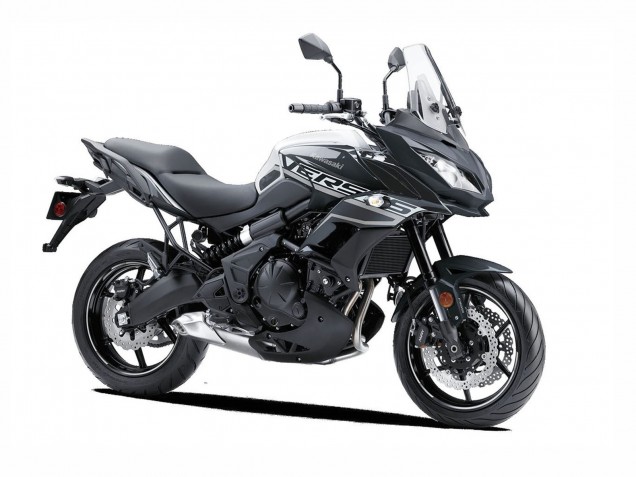 Noir Carénages Moto Kawasaki Versys 650 2015-2021