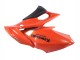 Rouge Noir Mat Carénage Moto Kawasaki Versys 650 2015-2021