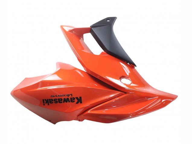 Rouge Noir Mat Carénage Moto Kawasaki Versys 650 2015-2021