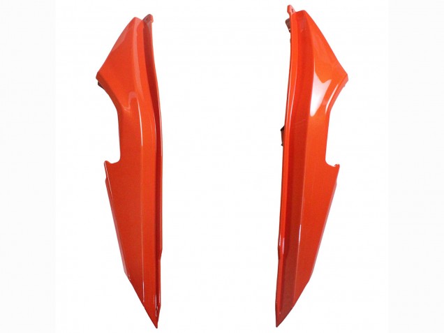 Rouge Noir Mat Carénage Moto Kawasaki Versys 650 2015-2021