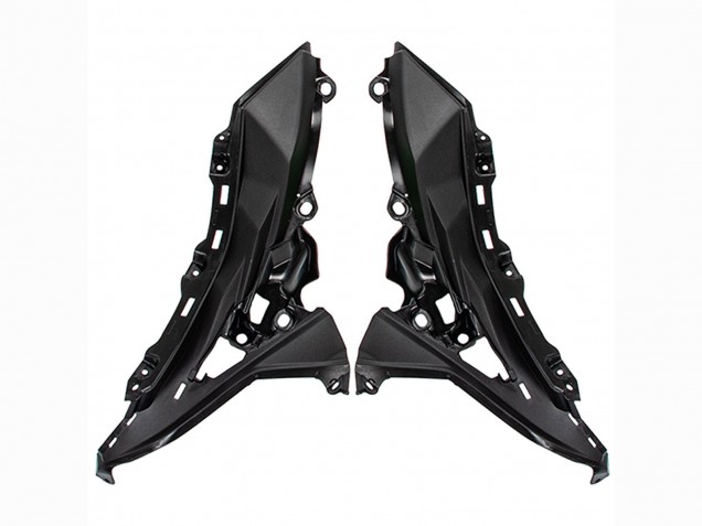 Vert Noir Brillant Carénage Moto Kawasaki Versys 650 2022-2025