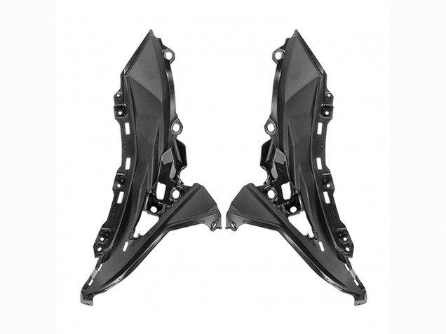 Gris Rouge Noir Carénage Moto Kawasaki Versys 650 2022-2025