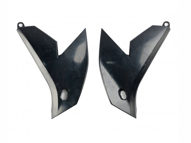 Noir Brillant Carénage Moto Kawasaki Versys 650 2022-2025