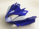 Bleu Blanc Carénages Moto Yamaha FZ6R 2009-2015