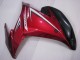 Rouge Blanc Noir Carénage Moto Yamaha FZ6R 2009-2015