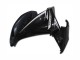 Noir Brillant Blanc Carénage Moto Yamaha FZ6R 2009-2015