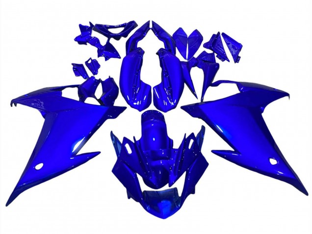 Bleu Carénage Moto Yamaha FZ6R 2009-2015