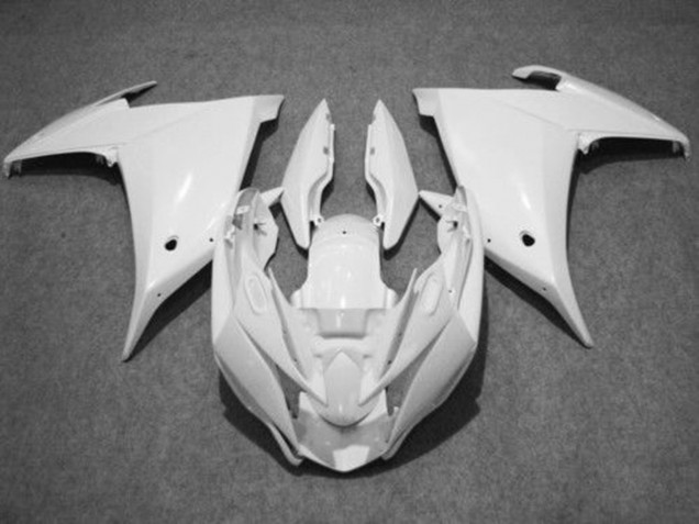 Blanc Carénage Moto Yamaha FZ6R 2009-2015