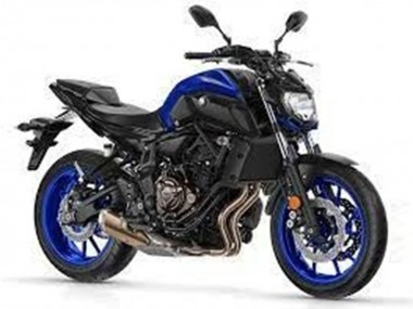 Bleu Noir Carénage Moto Yamaha MT07/FZ07 2012-2017 Pas Chère