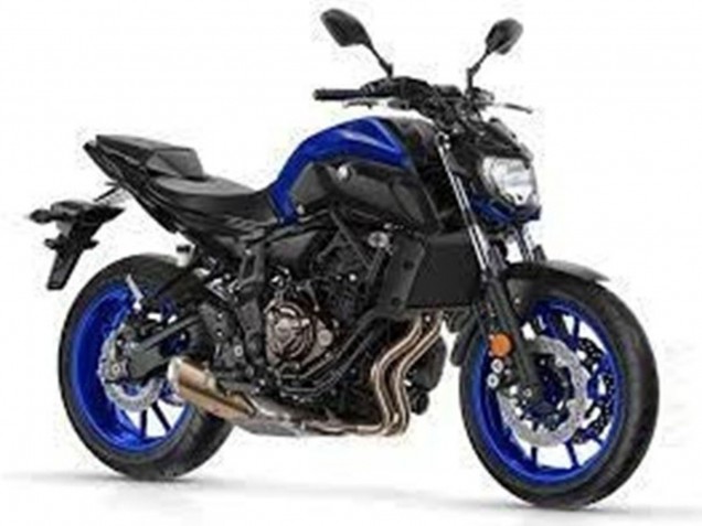 Bleu Noir Carénage Moto Yamaha MT07/FZ07 2012-2017
