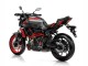 Gris Rouge Carénage Moto Yamaha MT07/FZ07 2012-2017