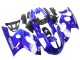 Bleu Blanc Argent Carénages Moto Yamaha YZF600R Thundercat 1996-2007