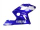 Bleu Blanc Argent Carénages Moto Yamaha YZF600R Thundercat 1996-2007