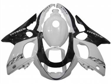 Blanc Noir Carénage Moto Yamaha YZF600R Thundercat 1996-2007 Pas Chère