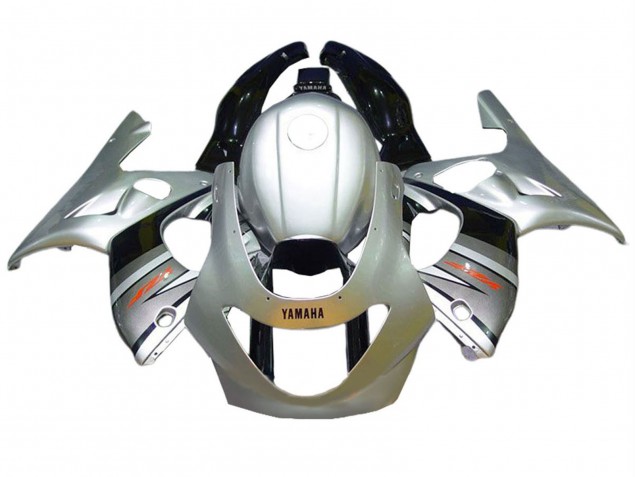 Argent Gris Noir Brillant Carénage Moto Yamaha YZF600R Thundercat 1996-2007