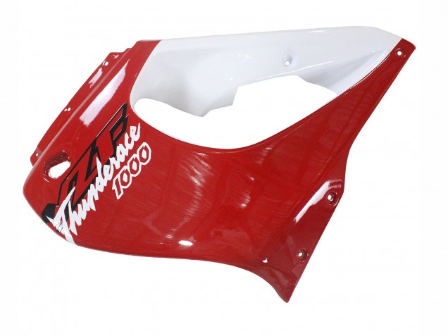 Rouge Noir Blanc Thundecourses Kits Carénages Moto Yamaha YZF 1000R Thunderace 1997-2007