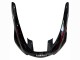 Noir Rouge Foncé Flamme Carénage Moto Yamaha YZF 1000R Thunderace 1997-2007