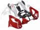 Rouge Noir Blanc Thundecourses Carénage Moto Yamaha YZF 1000R Thunderace 1997-2007