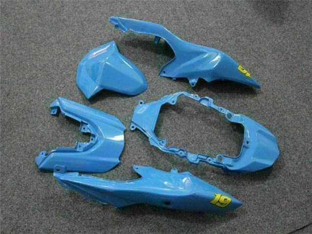 Bleu Jaune Rizla 19 Rouge Carénage Moto Suzuki GSXR 1000 2009-2016