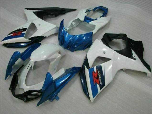 Blanc Bleu Noir Kits Carénage ABS Suzuki GSXR 1000 2009-2016