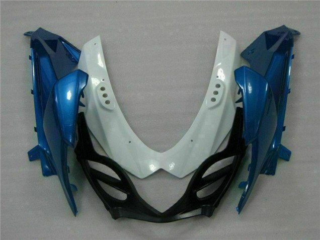 Blanc Bleu Noir Kits Carénage ABS Suzuki GSXR 1000 2009-2016