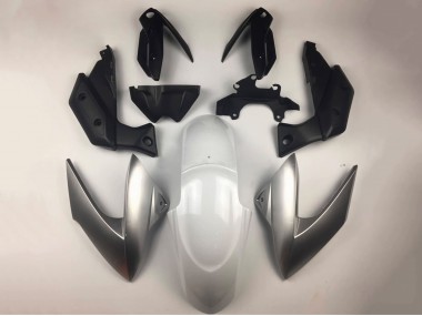 Blanc Argent Carénage Moto Yamaha XJ6 2009-2012 Pas Chère