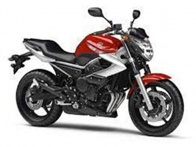 Rouge Argent Carénage Moto Yamaha XJ6 2009-2012