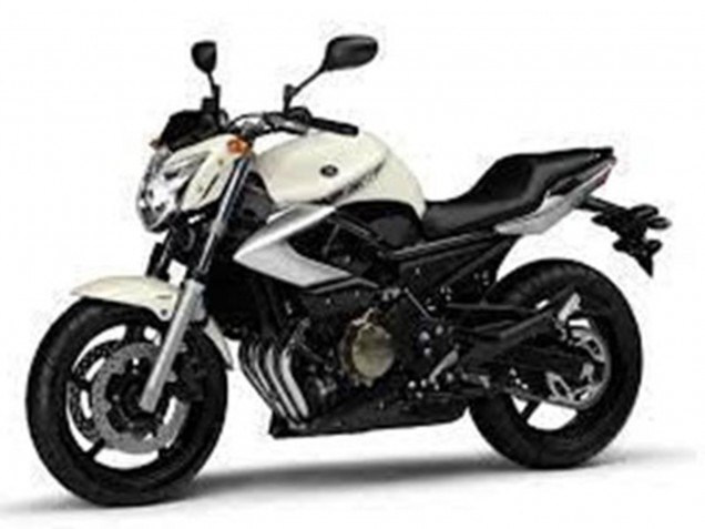 Blanc Argent Noir Carénage Moto Yamaha XJ6 2009-2012