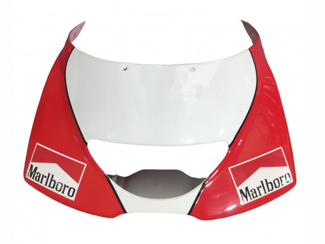 Blanc Rouge Marlboro Castrol Dunlop Carénage Moto Yamaha TZR250 3XV 1991-1994