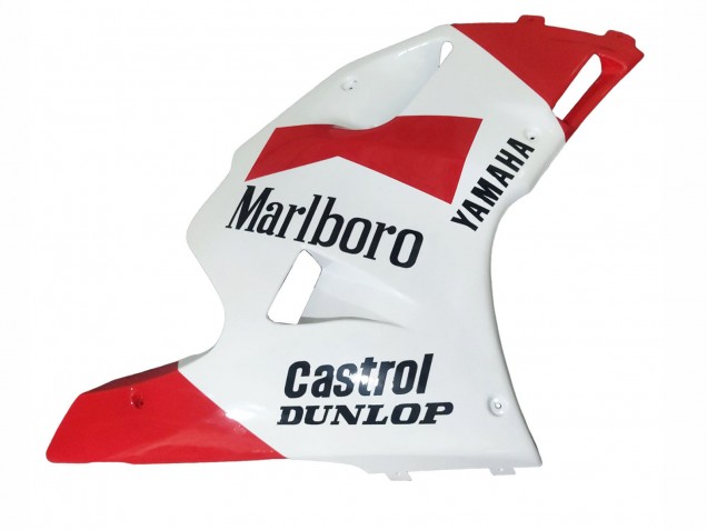 Blanc Rouge Marlboro Castrol Dunlop Carénage Moto Yamaha TZR250 3XV 1991-1994