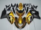 Or Noir Mat Carénage Moto Suzuki GSXR 1000 2009-2016