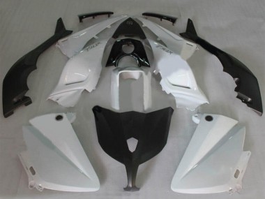 Blanc Noir Brillant Carénage Moto Yamaha TMAX530 2012-2014 Pas Chère